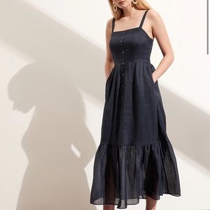 New w/o tags Banana Republic Ramie Maxi Dress PXS